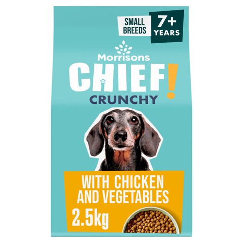 Morrisons Complete Senior Small Dog Complete Dry Food With Chicken