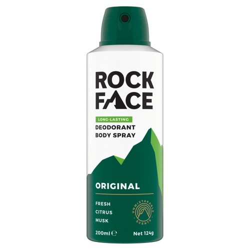 Rock Face Original Body Spray Deodorant 