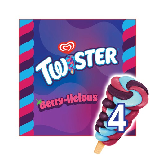 Twister Berry-Licious Ice Lollies 