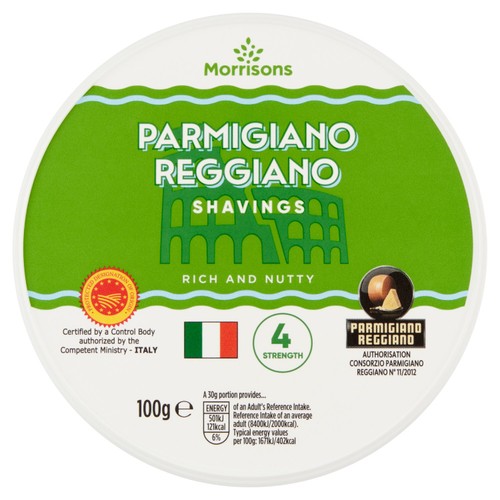 Morrisons Parmigiano Reggiano Shavings