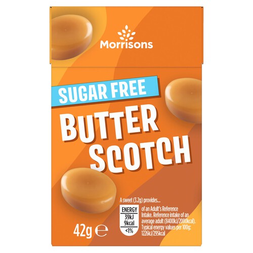 Morrisons Sugar Free Butterscotch