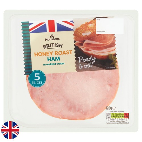 Morrisons British Honey Roast Ham 120g