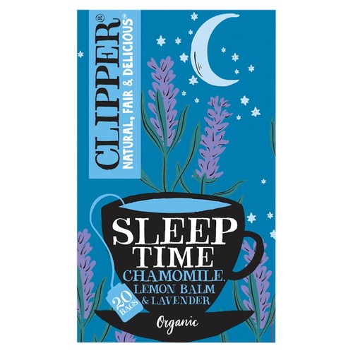 Clipper Organic Chamomile, Lemon & Lavender Sleep Time 20 Tea Bags 30g