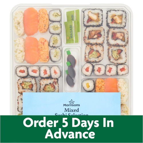 Sushi Platter (40 Pieces) - Eat On Same Day  FTO