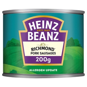 Heinz Tinned Baked Beans & Richmond Sausages
