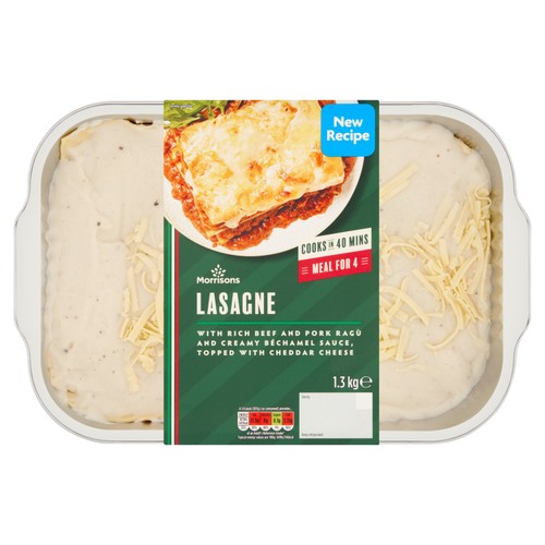 Morrisons Italian Beef Lasagne