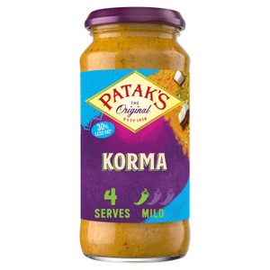 Pataks Korma Paste Pots 2X70g