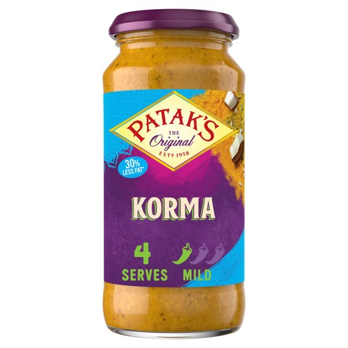 Patak's Reduced Fat Korma Sauce