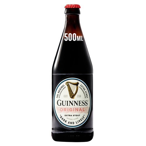 Guinness Original Extra Stout Beer 4.2% vol Bottle