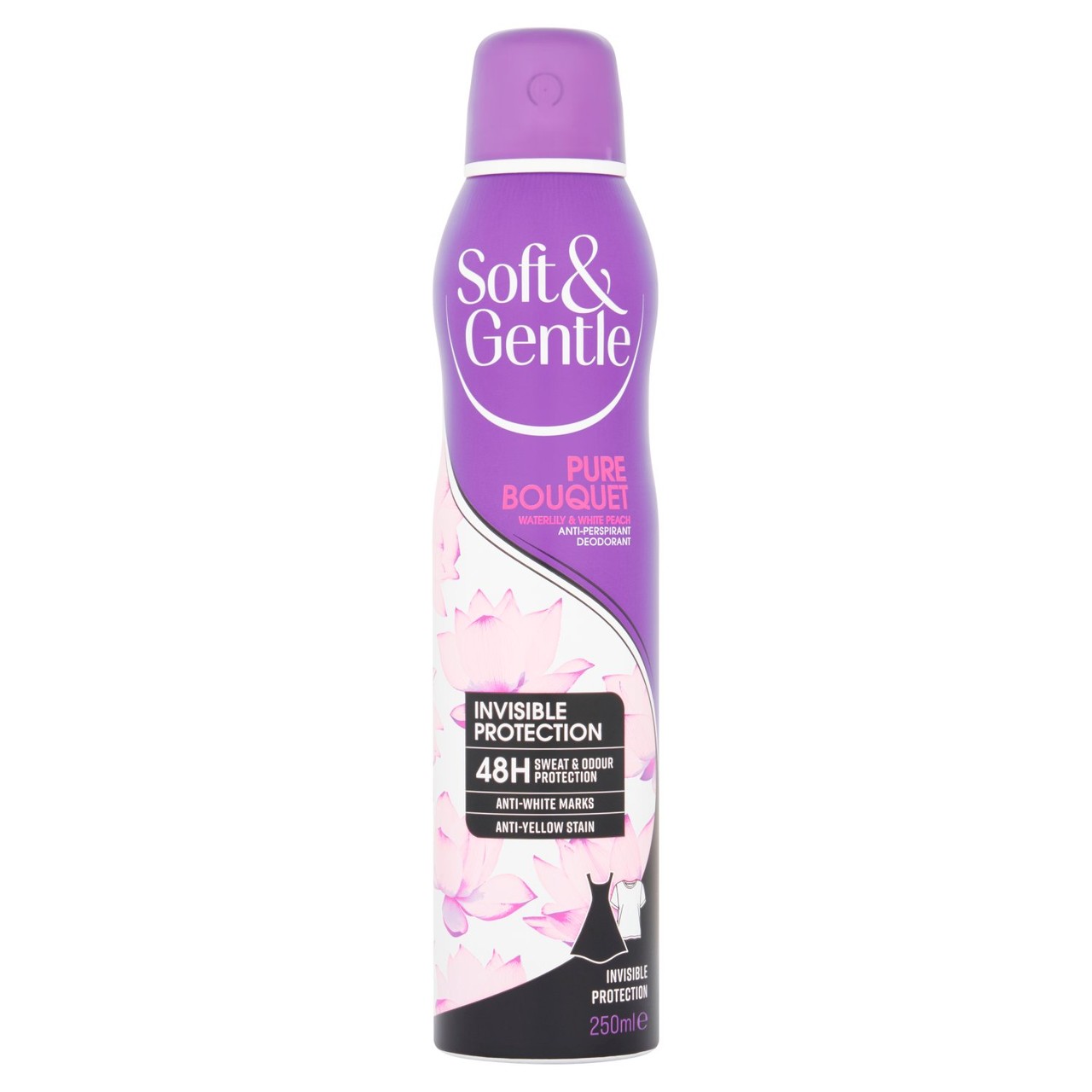 Soft & Gentle Pure Bouquet Invisible 48h Deodorant Spray 250ml