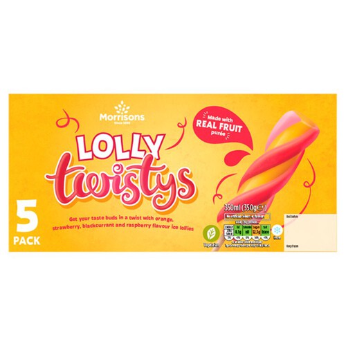 Morrisons Twisty Lollies