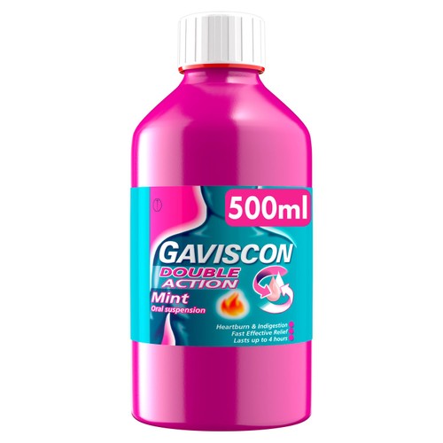 Gaviscon Double Action Liquid Mint 500ml