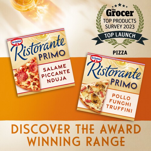 Dr. Oetker Ristorante Primo Pollo Truffini Chicken Mushroom Pizza