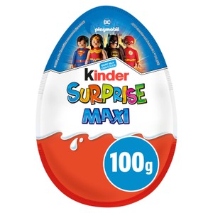 Kinder Surprise Large Milk Chocolate Easter Egg With Toy 100g