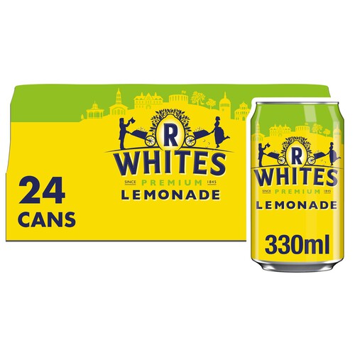 R Whites Lemonade Cans