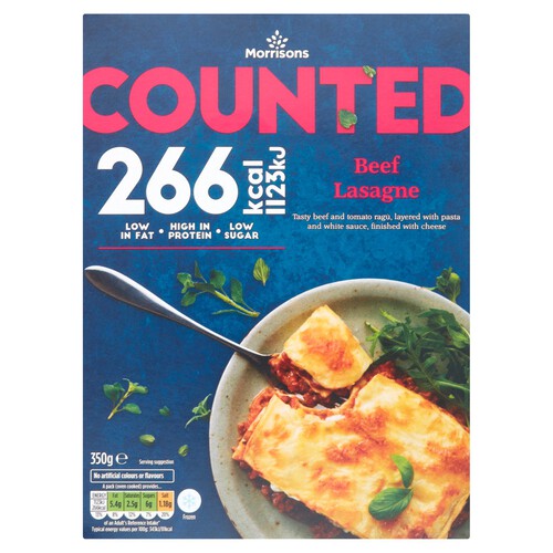 Morrisons Counted Beef Lasagne