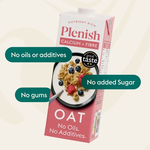 Plenish Oat Drink Enriched With Calcium & Vitamins 1L