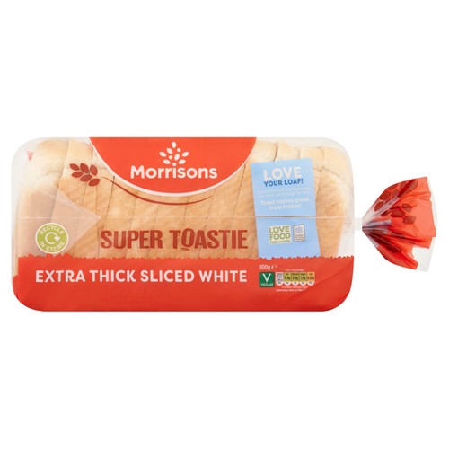 Morrisons super toastie white bread
