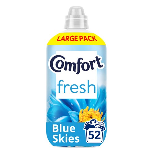Comfort Fresh Fabric Conditioner Blue Skies 52 Washes