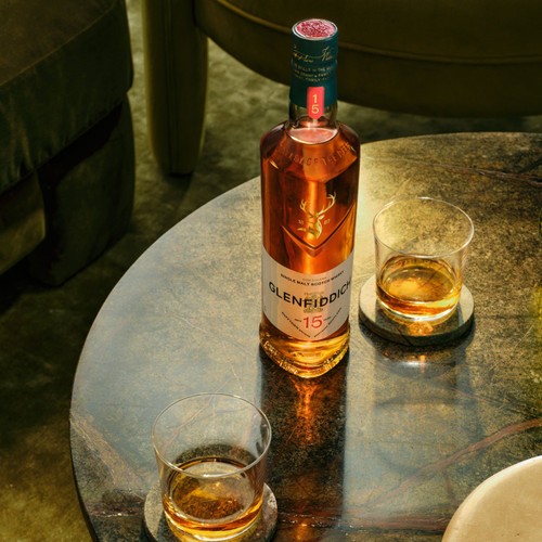 Glenfiddich 15 Year Old Single Malt Scotch Whisky 