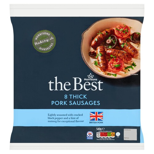 Morrisons The Best Pork Sausages