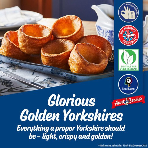 Aunt Bessie's 10 Glorious Golden Yorkshire Puddings