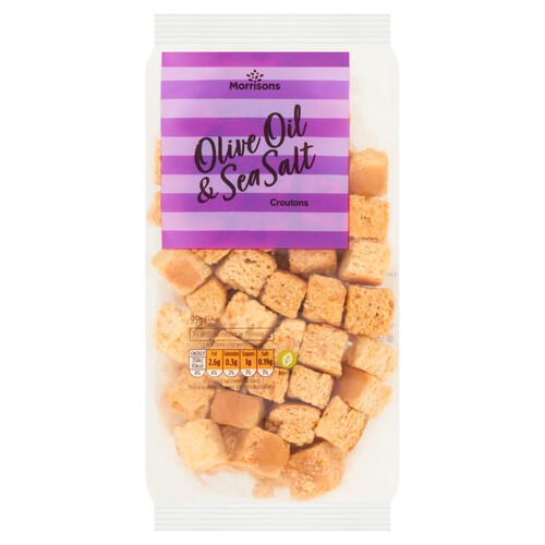 Morrisons Olive Oil & Sea Salt Croutons 