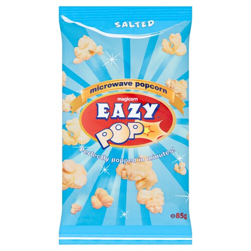 Eazypop Microwave Popcorn Salted 