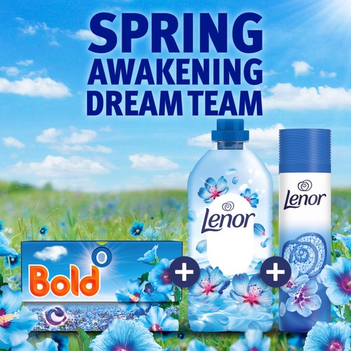 Bold Laundry Detergent Liquid Pod Spring Awakening 22 Washes
