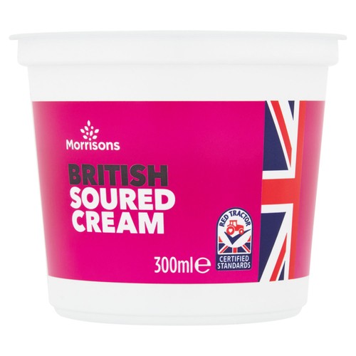 Morrisons british soured cream