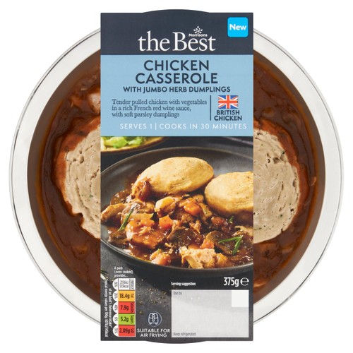 Morrisons Best Limited Edition Chicken Cass Herb Jumbo Dumpling