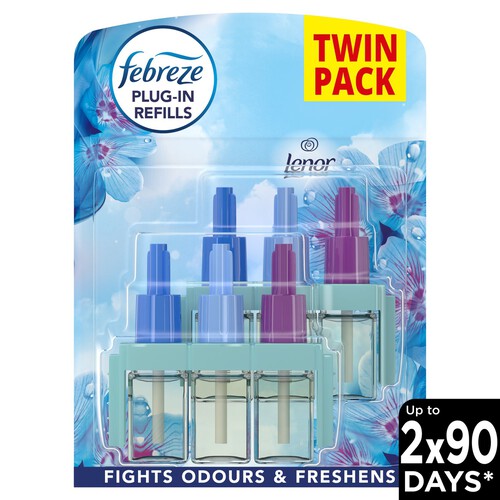 Febreze 3Volution Air Freshener Spring Awakening Plug In Refills Twin Pack