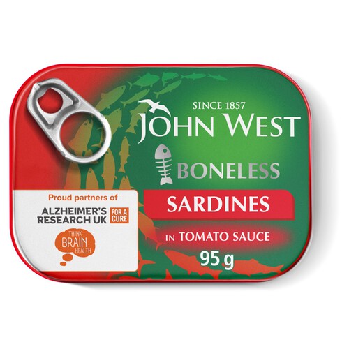 John West Boneless Sardines In Tomato Sauce (95g)