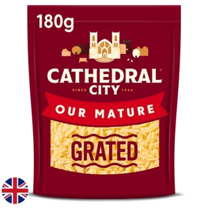Cathedral City British  Grated Mature Cheddar Cheese
