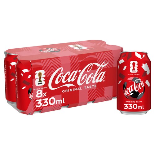 Coca-Cola Original Taste 8 x 330ml