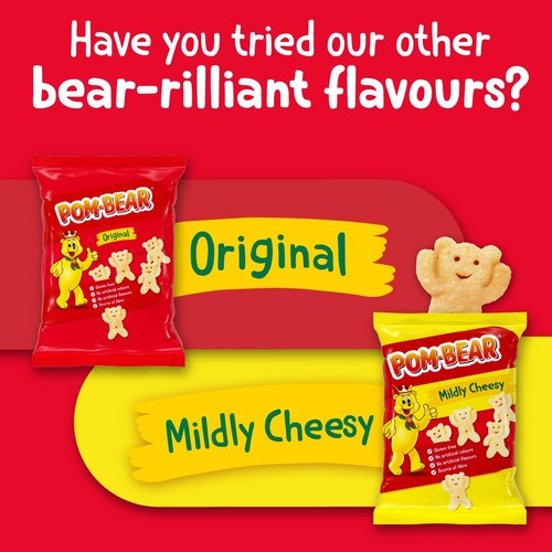 Pom-Bear Cheese Crisps 