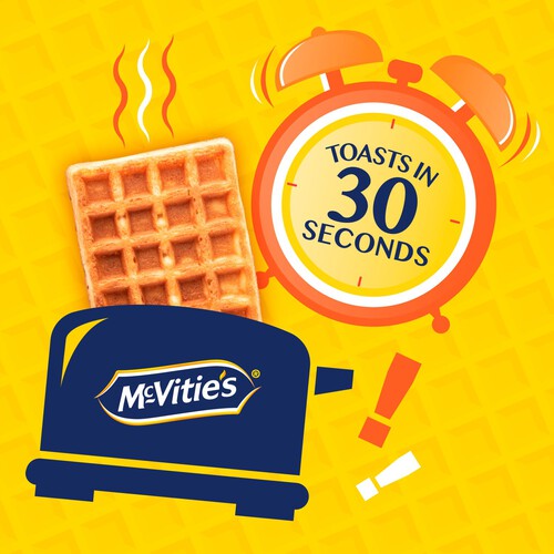 Mcvitie's Toasting Waffles 