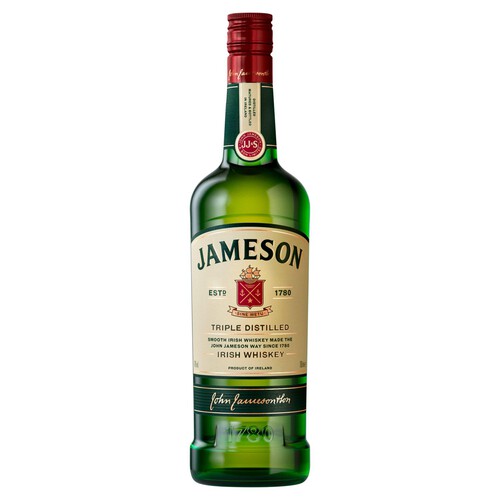 Jameson Triple Distilled Blended Irish Whiskey 70cl