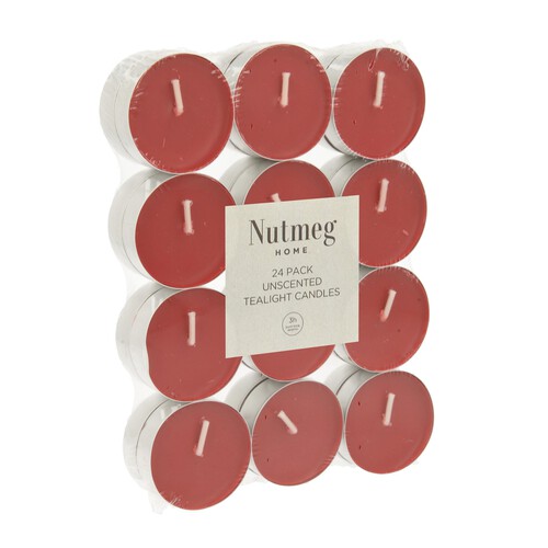 Nutmeg  Home Red Tealights