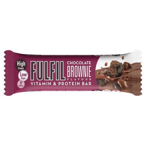 Fulfil Protein + Vitamin Bar Milk Chocolate Brownie