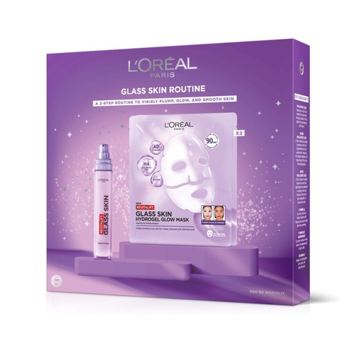 L'Oreal Paris Revitalift Filler Glass Skin Duo