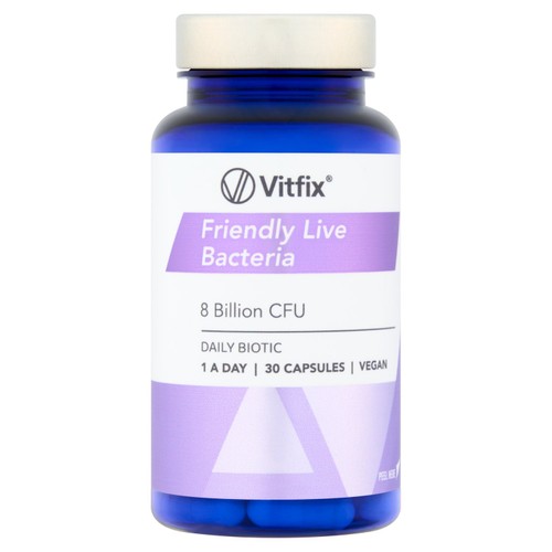Vitfix Friendly Live Bacteria Capsules 
