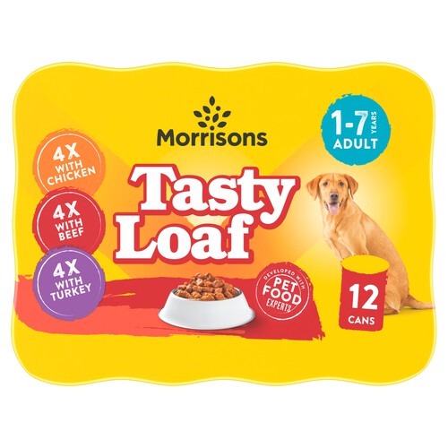 Morrisons Dog Food Meat Loaf