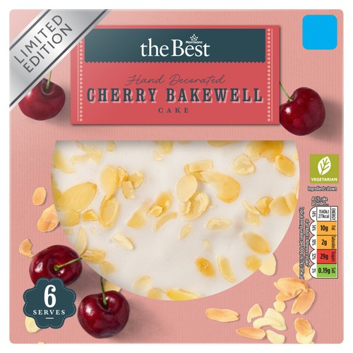 Morrisons The Best Cherry Bakewell Cake