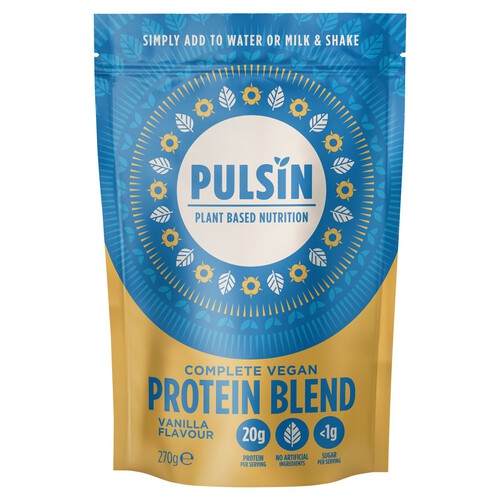 Pulsin Complete Vegan Vanilla Protein 