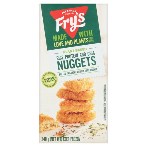 Fry's Rice Protein & Chia Nuggets   