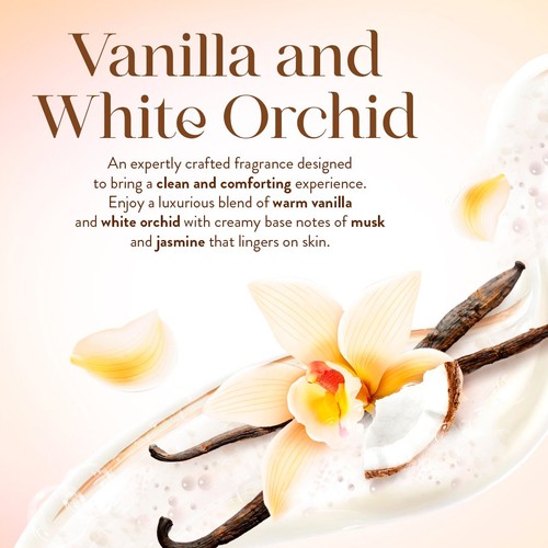 Imperial Leather Ultimate Moisture Vanilla & White Orchid Foamburst 200ml