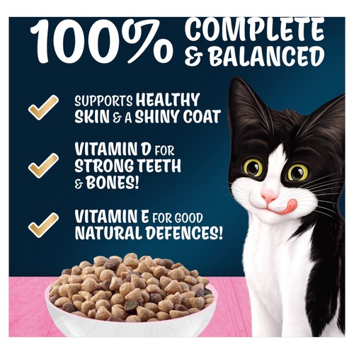 Felix Doubly Delicious Kitten Salmon & Vegetables Dry Cat Food 750g