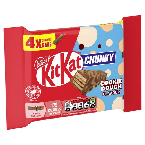 Kit Kat Chunky Cookie Dough Multipack 4 x 34g