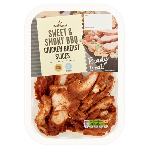 Morrisons BBQ Cooked Chicken Slices 